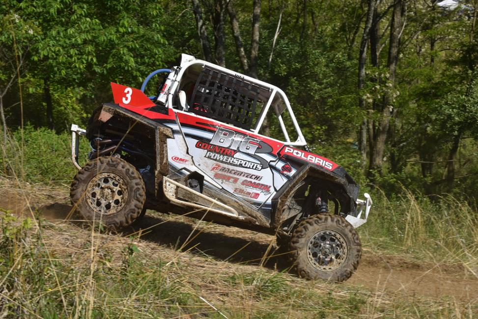 After gaining the lead, Yokley's day came to a quick end as bad luck struck.