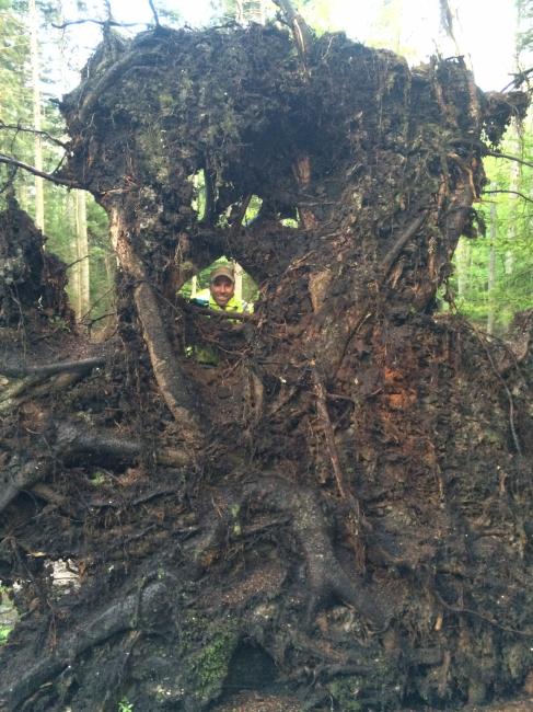 Barry and Bolt-On were already down at Snowshoe checking out all the trails, but don't forget about our other fun activity that weekend... GOLFING!Photo: Jared Bolton