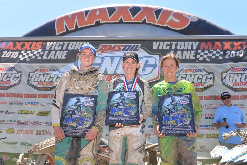 Angel Knox grabbed her fourth win of the season! Kylie Ahart and Alicia McCormick rounded out the podium in West Virginia