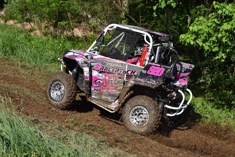 Stracham raced again at the Mountaineer Run on Memorial Day Weekend in the UTV ACE race