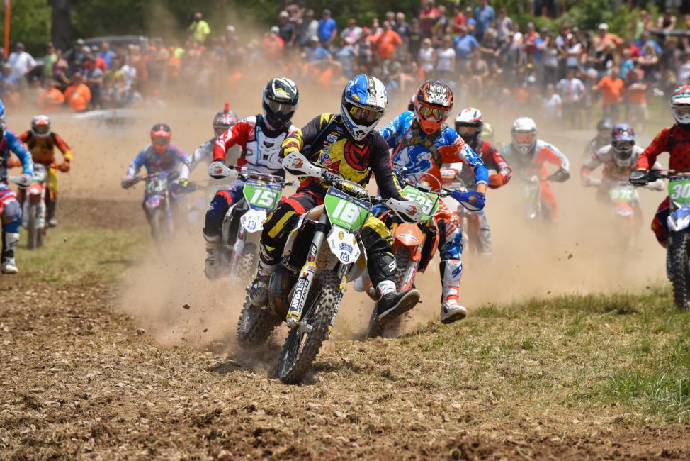 Craig DeLong captured the $100 Hot Cams Holeshot Award.Photo: Ken Hill