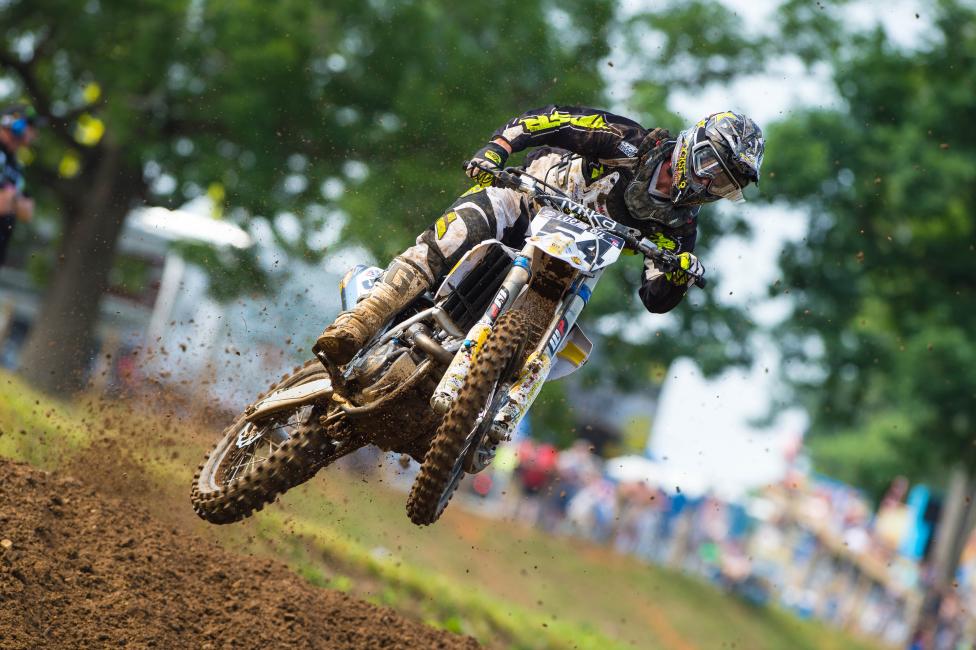 Sipes finished an impressive 11th at Saturday's Tennessee National at Muddy Creek Raceway, then backed that up with a 2nd place at the John Penton GNCC on Sunday.Photo: Simon Cudby