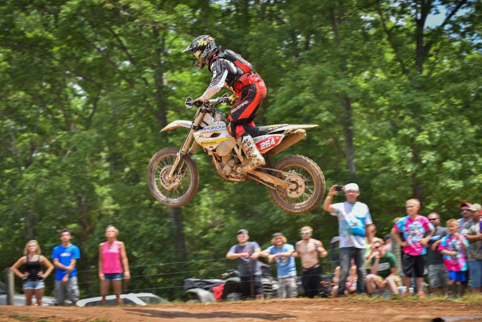 The Sunday Creek Raceway motocross track that is incorporated into the John Penton GNCC was a walk in the park for Sipes en route to his 2nd place finish.