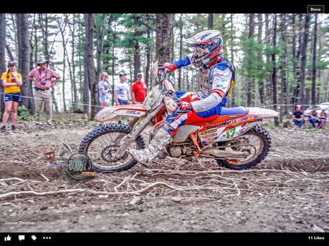 Thomas now has a healthy 52 point lead in the Championship standings.Photo: Courtesy of DirtWise