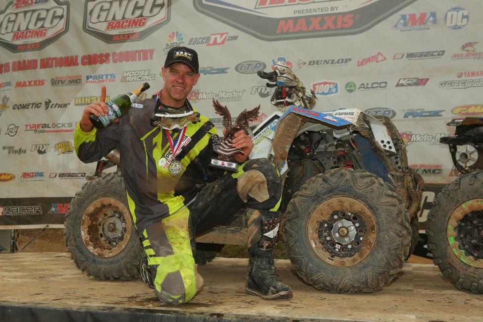 Michael Swift took the win in the 4x4 Pro class at the Wiseco John Penton GNCC