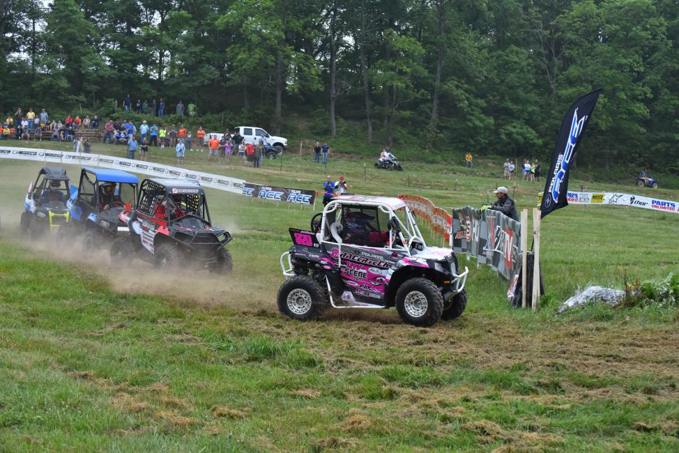 Jesi Stracham started her second ACE race with a holeshot!