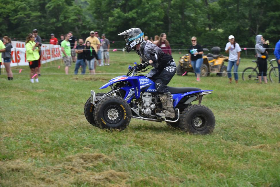Brandon has been riding the morning Sportsman A/B ATV class this season, and he says he has really been enjoying himself! Photo: Ken Hill