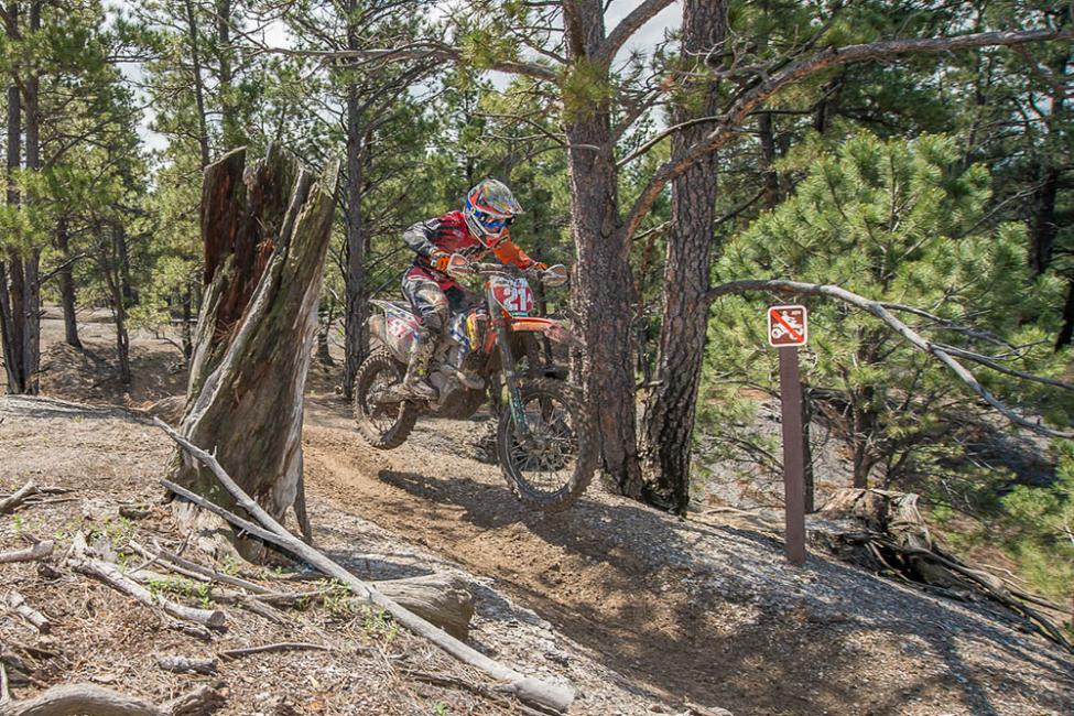 Kailub Russell took his second win of the season at the Inyan Kara National Enduro