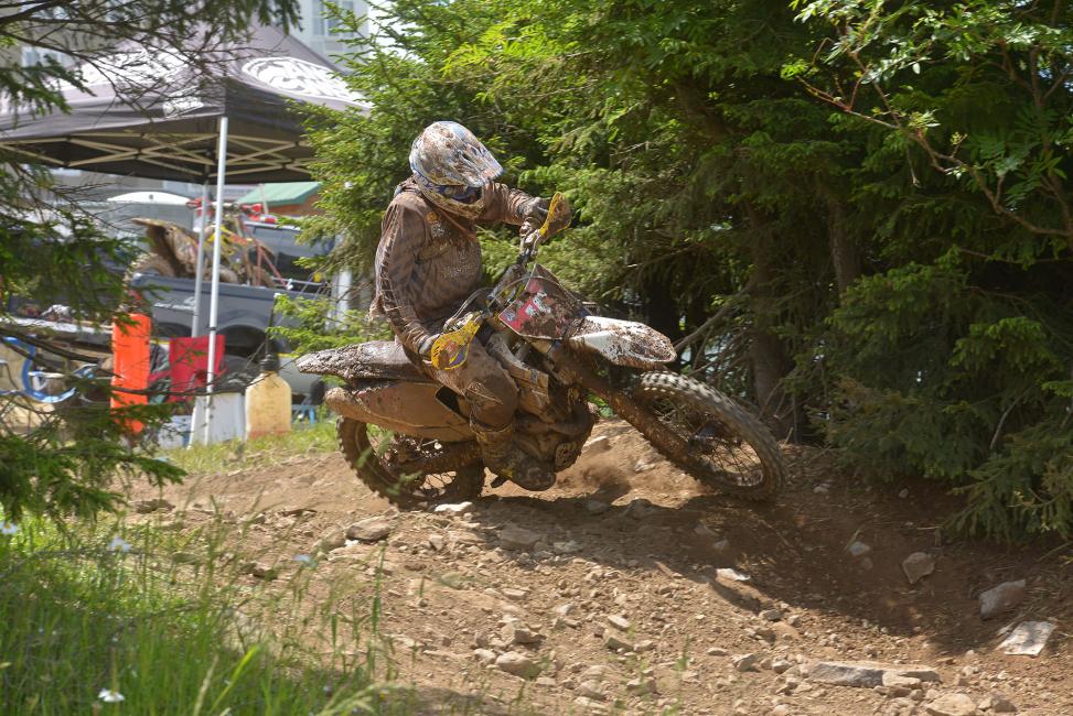 #ThrowbackThursday to last year's Snowshoe GNCC where Andrew DeLong finished third overall!