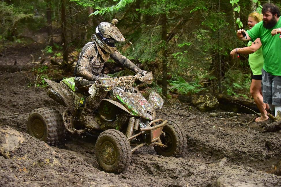 Adam McGill ran into some problems on the last lap, resulting in an eighth place finish.