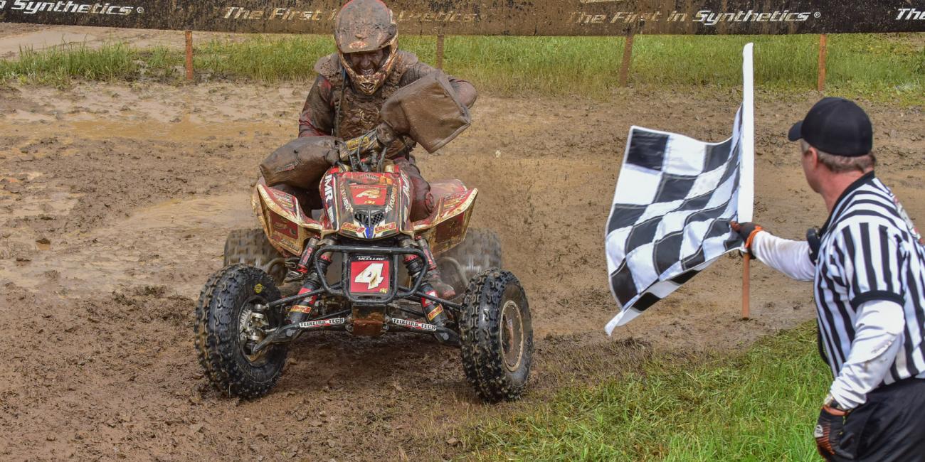 Jarrod McClure Earns First Career Overall Win at AMSOIL Snowshoe GNCC