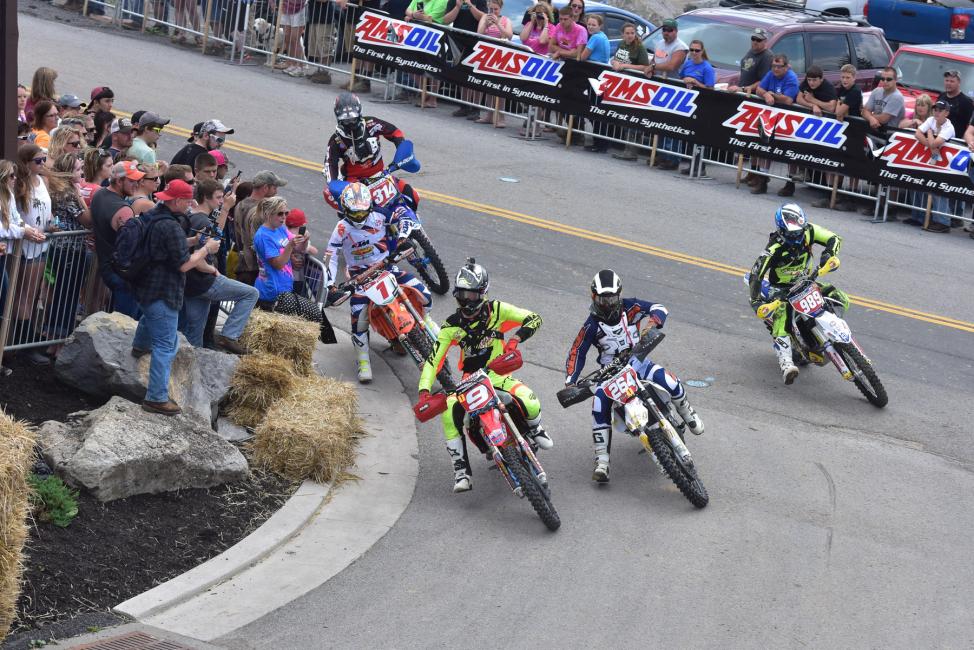 The AMSOIL Snowshoe GNCC replicates the start of GNCC's birth race the Blackwater 100Photo: Ken Hill