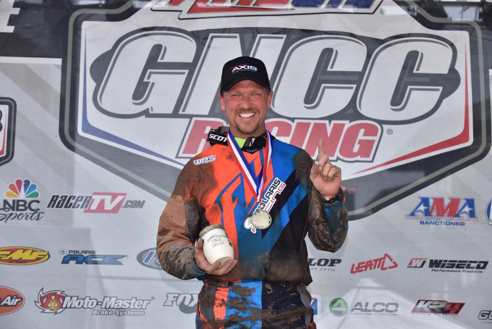 Kevin Trantham took home the 4x4 Pro win from the AMSOIL Snowshoe GNCC