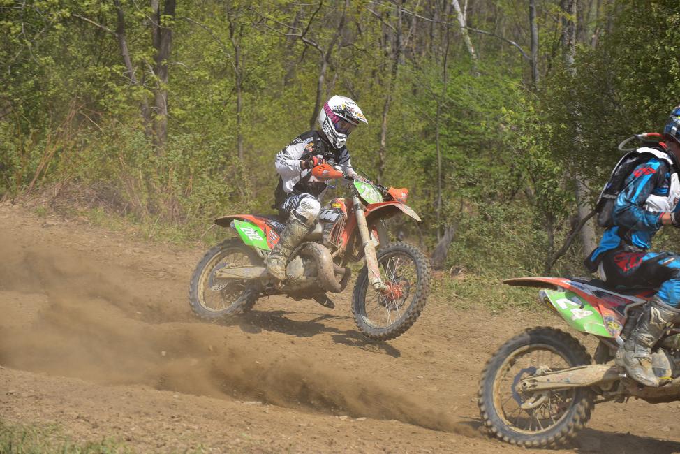 After two years in the 250 A class, Mike moved to the XC2 Pro Lites for 2015.