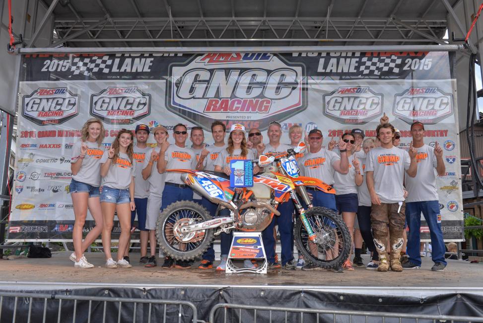 Kacy Martinez wrapped up her 2nd consecutive WXC class championship at Snowshoe! Photo: Ken Hill