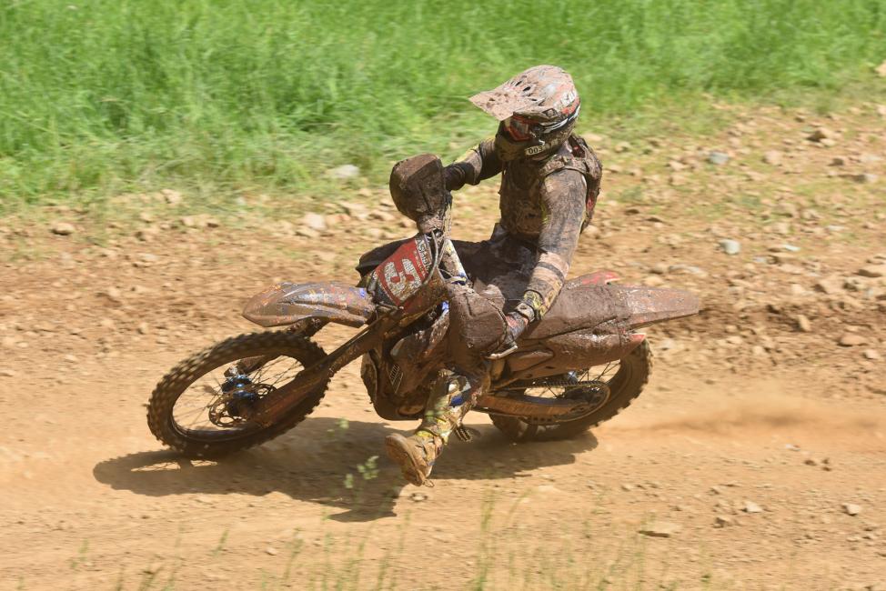 It's no secret that Jordan Ashburn likes the mud, and proved that with his first podium of the season at Snowshoe.Photo: Ken Hill