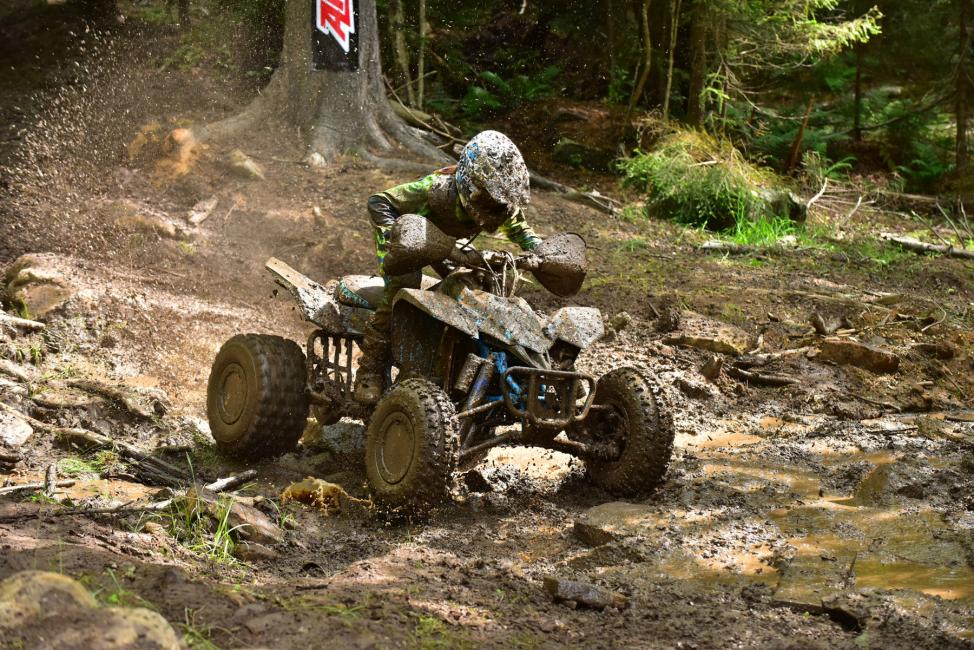 Alicia McCormick currently leads the WXC class points in the ATV ranks, but Kylie Ahart is hot on her heels. This should be an awesome battle when we return from summer break!Photo: Ken Hill