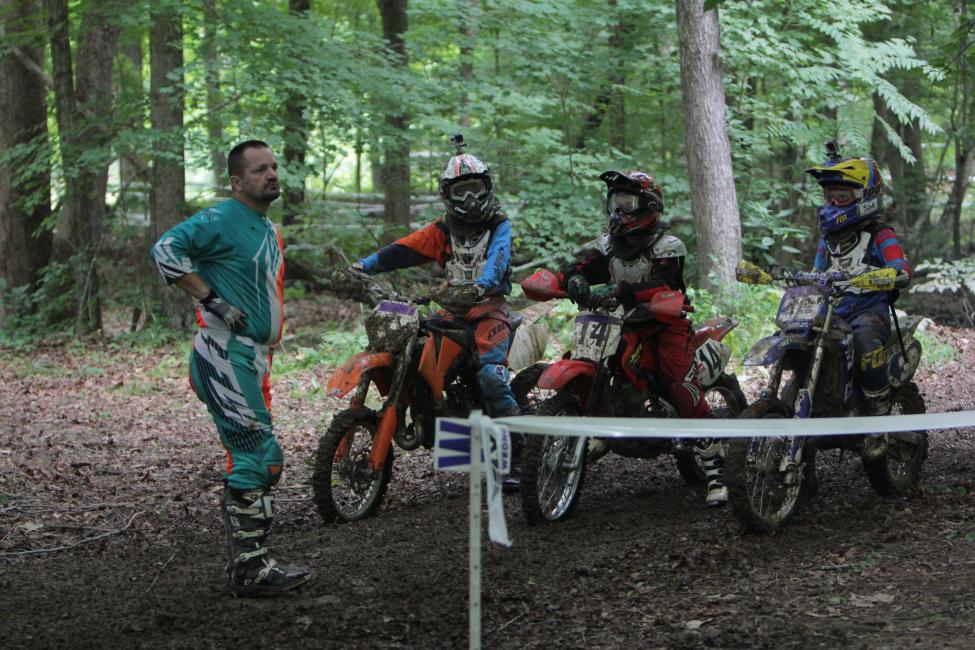 Brian Temple hangs out at the hillclimb to make sure everyone makes it up clean.Photo: Austin Woodrum