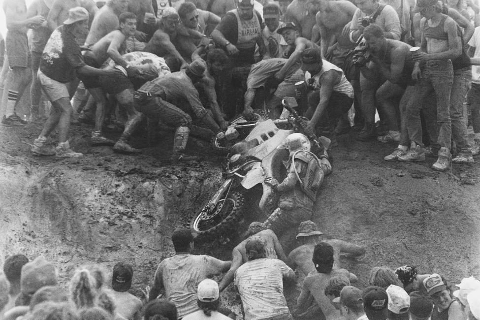 And of course, here's a 2-wheeled shot from Blackwater!Photo: GNCC Archives