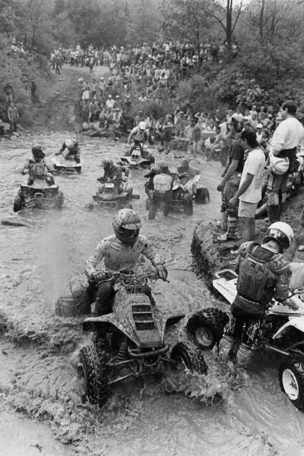 Throwback Thursday wouldn't be complete without a classic Blackwater 100 photo!Photo: GNCC Archives