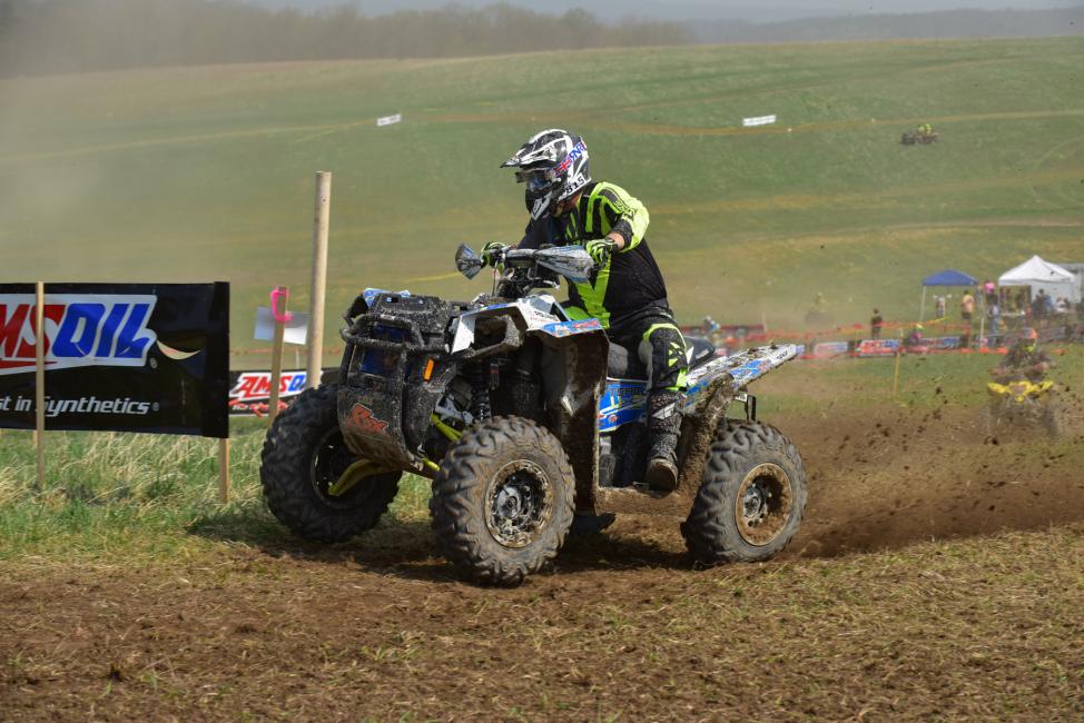 Graham might be from Somerset, but it's not Somerset, PA! He makes the trip from England to the US, and back to England for each GNCC event.