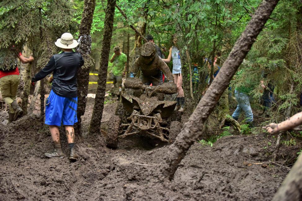 Here's your daily dose of mud!Photo: Ken Hill