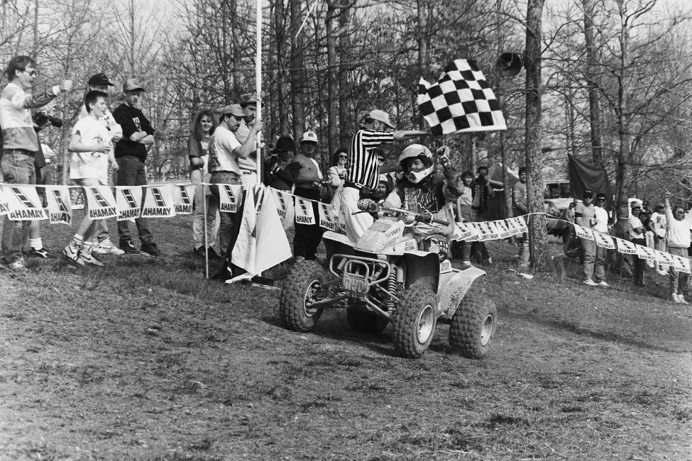 Ricky Matteson claimed his first ever GNCC overall win at Loretta Lynn's in 1992Photo: GNCC Archives