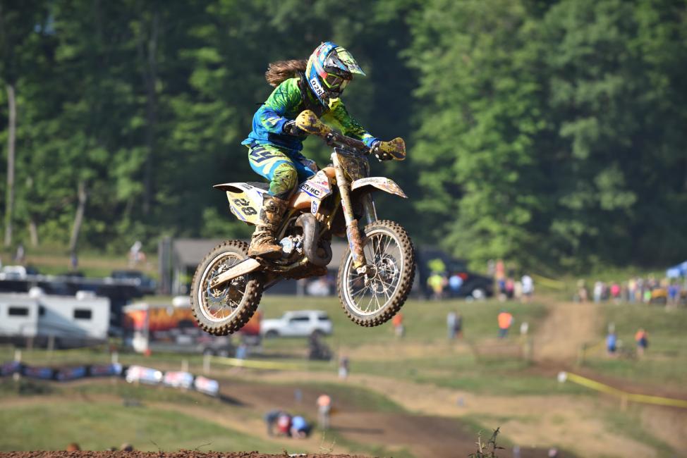 She has two more motos to complete on Thursday and Saturday. Check out the mxsports.com/welcome site and RacerTV.com to see results and live coverage from the event!