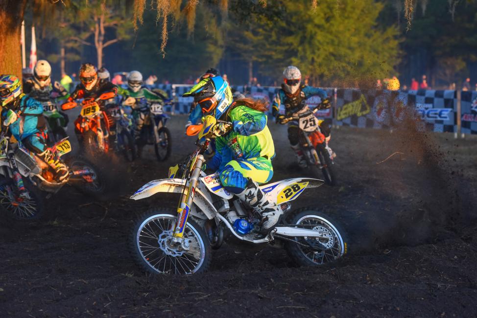 Korie currently sits sixth in the Super Mini (12-14) class, as we are currently on our GNCC summer break