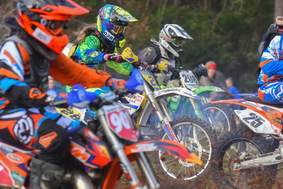 Korie Steede recently made GNCC history by being the first female to win the Supermini 12-14 class at the John Penton GNCC