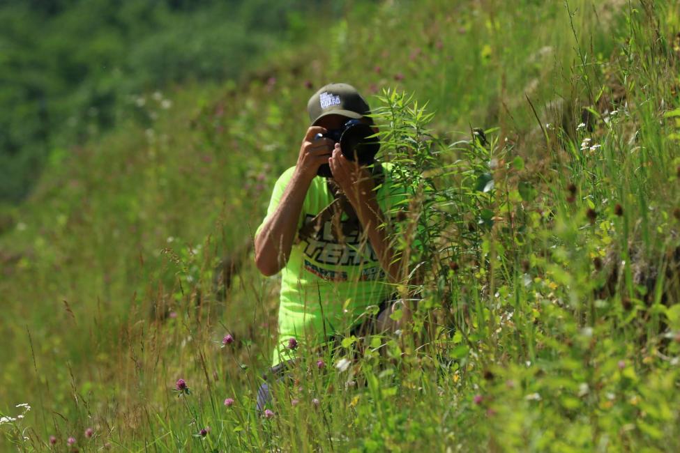 You never know where Ken might be hiding with a camera!