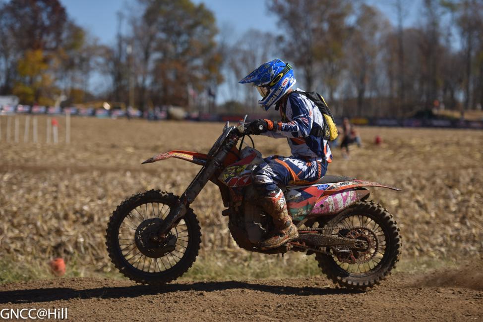 We haven't seen Charlie in action since last year's Ironman GNCC, but he'll be starting fresh in 2016.