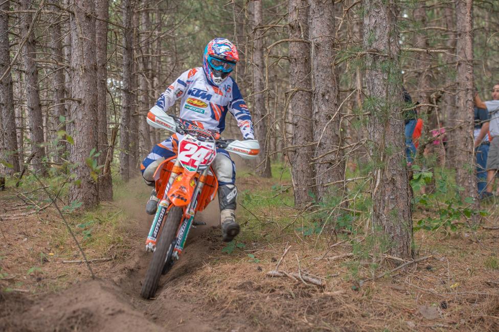 Russell Bobbitt had a great race, finishing the day in third.