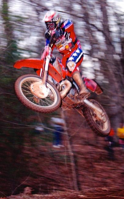 Allen's racing background includes multiple top 5 overall National Enduro finishes, 1 Florida Trail Riders enduro championship and a record combined 16 SETRA Hare Scramble and Enduro championships.