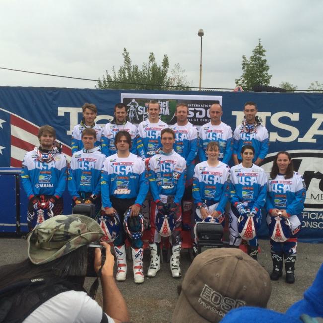 USA has had an up and down week at the ISDE, but no matter what, we're still proud of each and every one of them for being there!