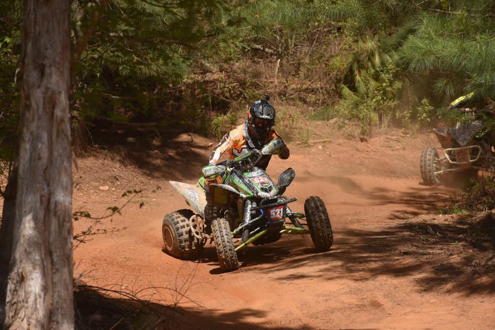 Adam McGill leads the pack by one point heading into round 10. Photo: Ken Hill