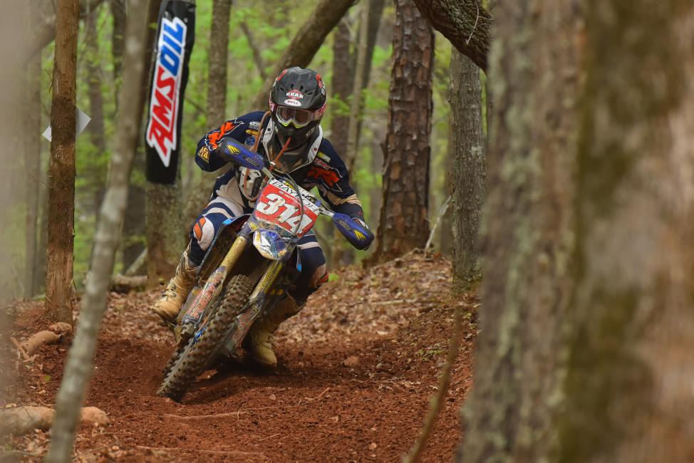 Grant Baylor has grown up racing GNCC, moving from the youth ranks to XC2 and now onto the premier XC1 class. 