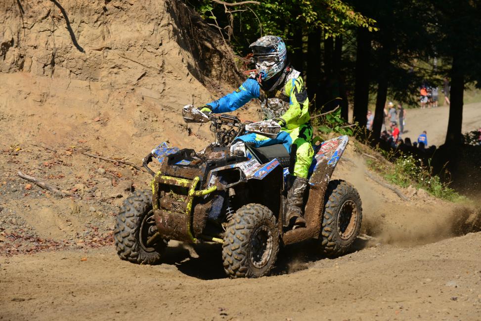 Kevin Trantham took the 4x4 Pro win and the morning ATV overall win at the Parts Unlimited Unadilla GNCC
