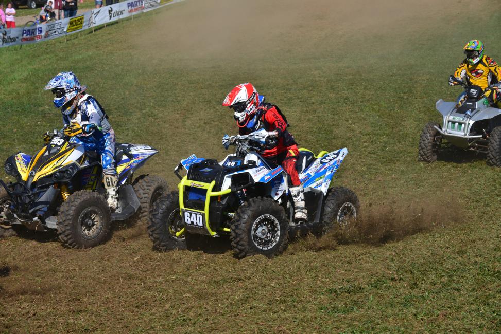 Don Higbee finished strong in third place in the 40+ class.