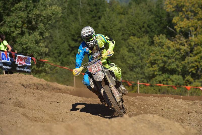 Thad DuVall battled for the overall lead all afternoon, earning a respectable second place finish.