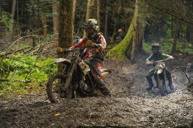 Rainfall throughout the evening made for a muddy morning in the Youth division.