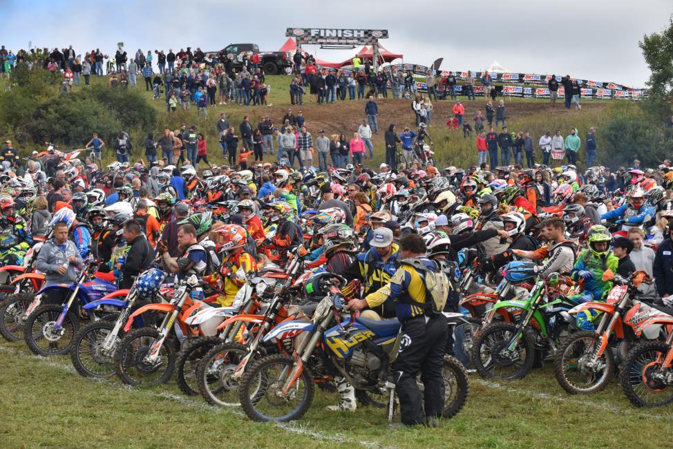 It's safe to say there were a lot of racers at Unadilla!