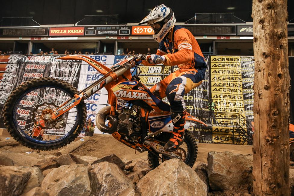 Cody Webb finished first, and currently holds the top spot in the championship standings.