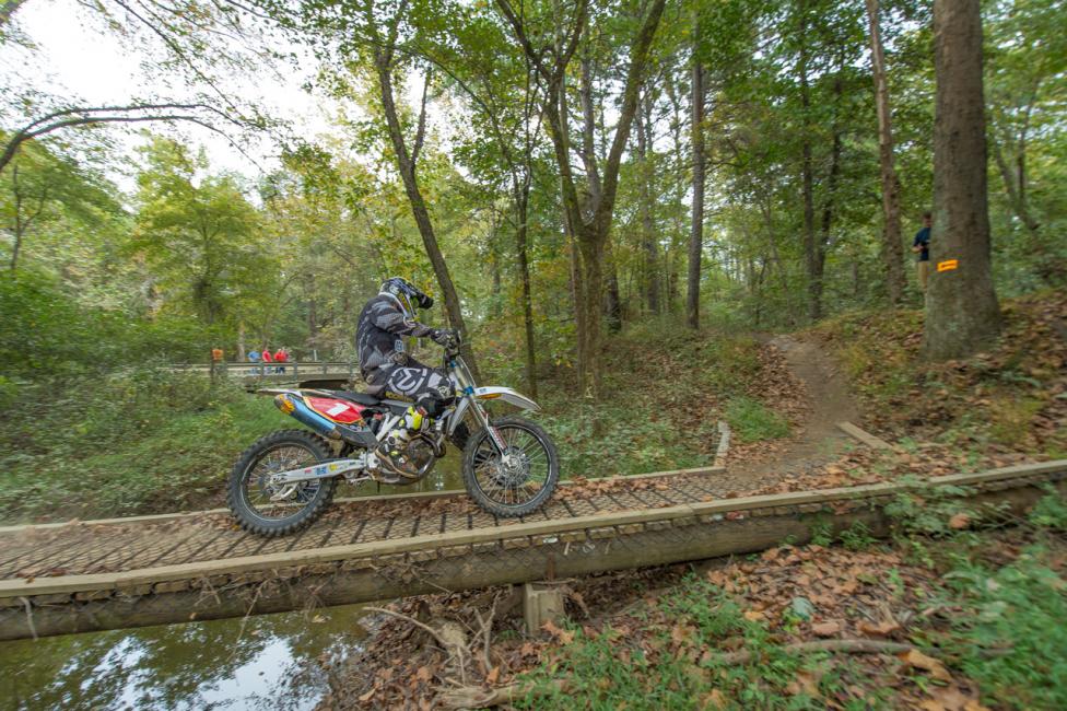 Andrew DeLong would fight through the pain from a previous injury to earn a 10th place finish.