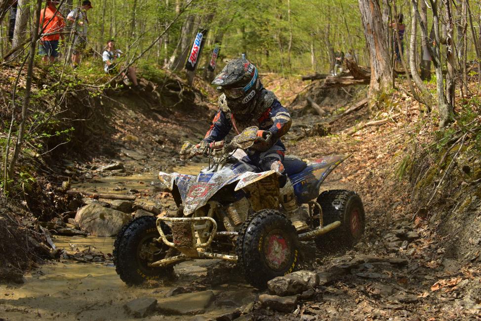Walker Fowler heads into this weekend's Car-Mate Mountain Ridge GNCC with the championship points lead.Photo: Ken Hill