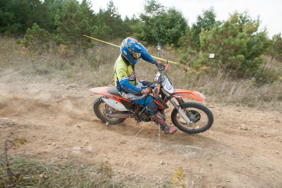 Jared was designated sweep rider for part of the racing at last year's Car-Mate Mountain Ridge GNCC.