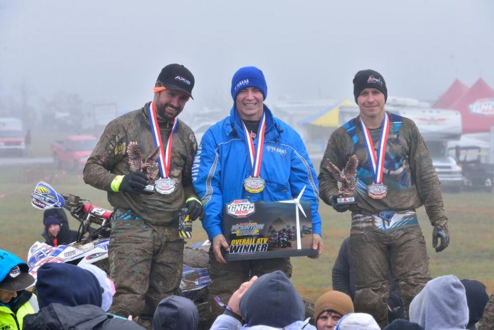 Overall XC1 Podium: Fowler, McGill, McClure.Photo: Ken Hill