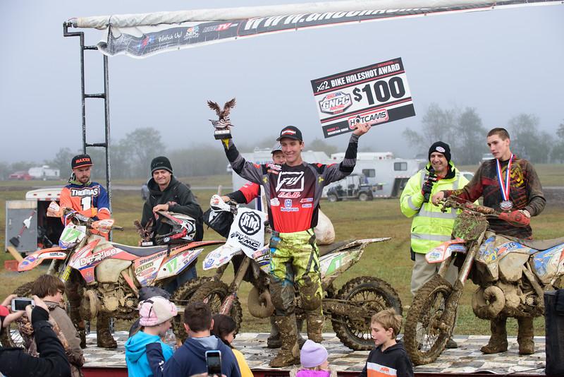 Nick Davis earned the $100 XC2 Holeshot Award and the race win.
