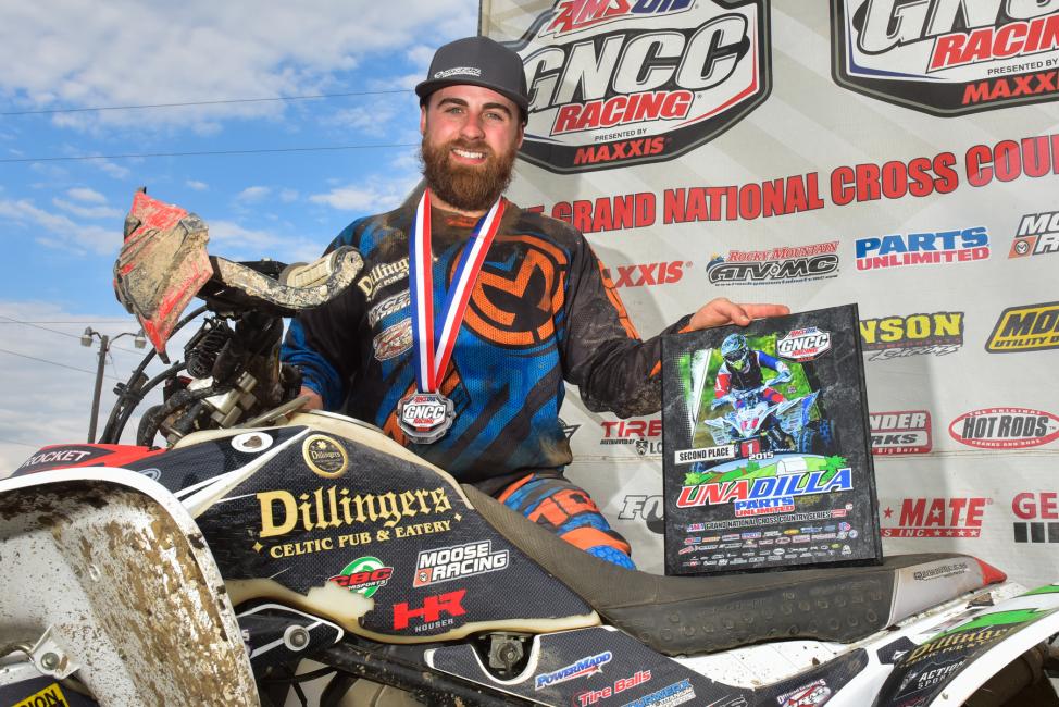 Marty has been a consistent podium threat throughout the 2015 season, finishing a career best 7th overall at Unadilla.