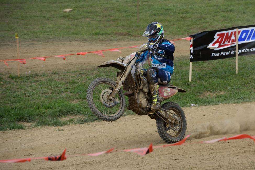 Rockstar Energy/Husqvarna Factory Racing' Josh Strang captures his second win of the season at Powerline Park.